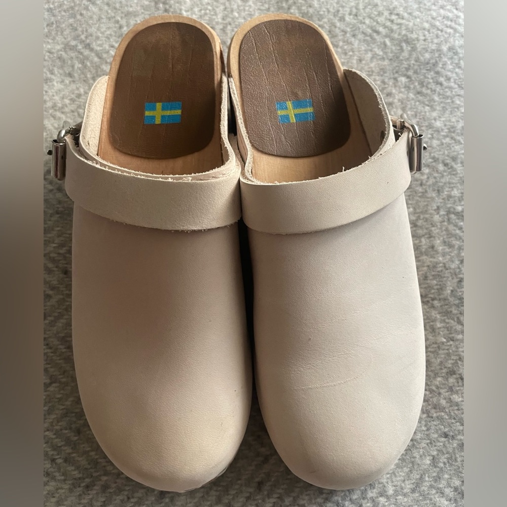 MIA Swedish Alma clogs, natural color